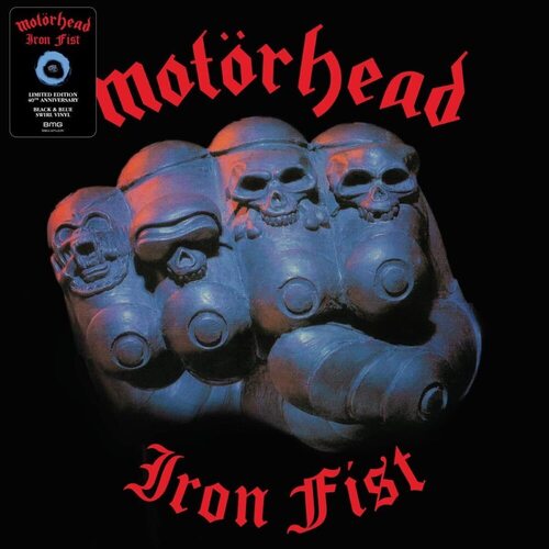 Виниловая пластинка Motörhead – Iron Fist (Blue & Black Swirl) LP рок bmg rights motorhead bomber