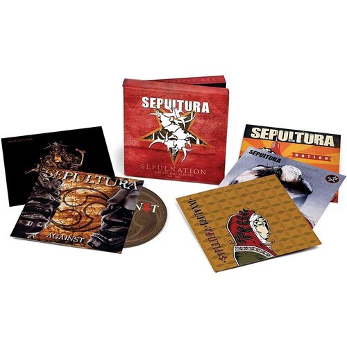 Sepultura – Sepulnation (The Studio Albums 1998 - 2009) 5CD компакт диски warner music solo mano 5 albums originaux 5cd