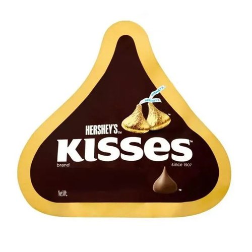 Конфеты Hershey's Kisses, молочный шоколад, 82г