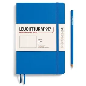 Блокнот Leuchtturm1917 Medium, A5, 61л, без линовки, Небесный