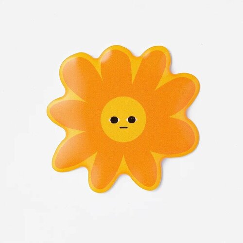 Стикер объемный Подписные издания Цветочек Молчит 180₽