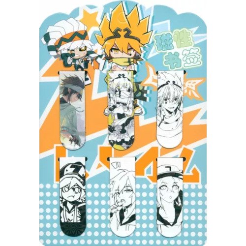 Набор закладок магнитных Mazari AT-3380 6шт в ассортименте 150₽