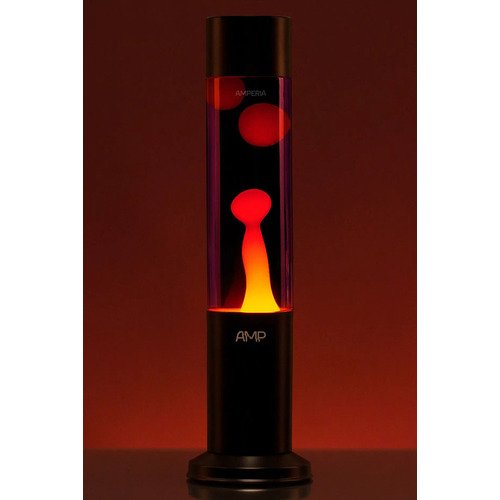 Лава-лампа MotionLamps Amperia Tube ОранжеваяФиолетовая 39 см черная 3990₽