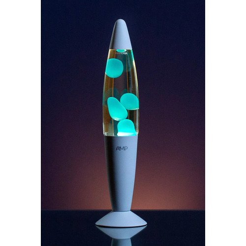 Лава-лампа MotionLamps Amperia Rocket БирюзоваяПрозрачная 35 см 2590₽