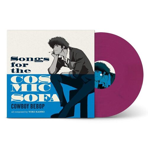 Виниловая пластинка The Seatbelts Songs For The Cosmic Sofa Cowboy Bebop Pink Blue Marble LP 4500₽
