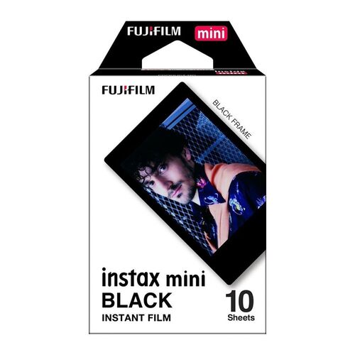 Пленка для моментальных снимков INSTAX BLACK FRAME глянцевая фотобумага 50 листов 102 мм x 152 мм