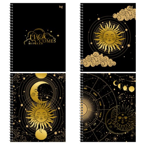 Тетрадь BG Таро 80л А5 клетка на гребне твердая обложка в ассортименте 240₽