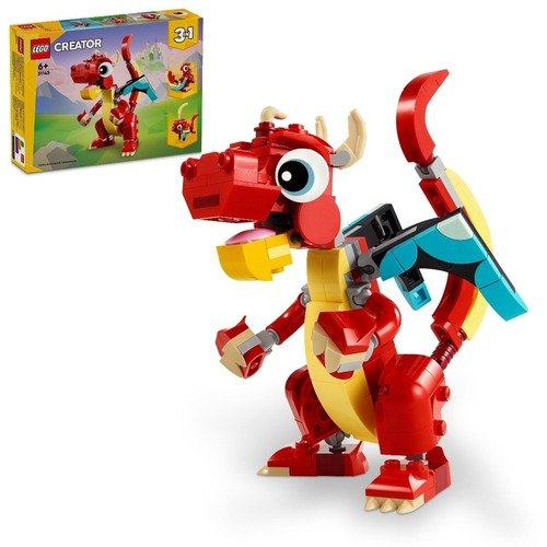 цена Конструктор LEGO Creator 31145 Красный дракон