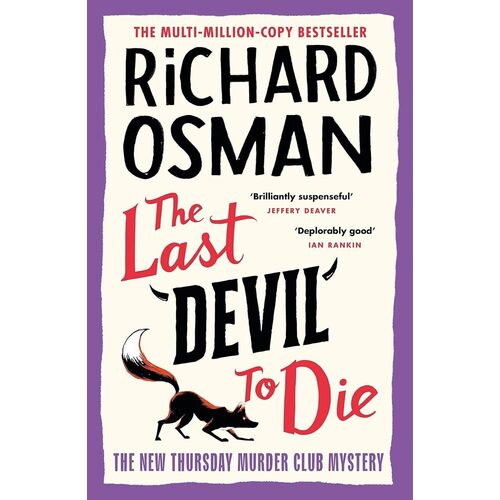 Richard Osman. Last Devil to Die osman richard connor alan richard osman s house of games 101 new