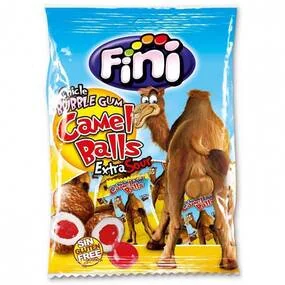 Жевательная резинка FINI Camel Balls, 80 г