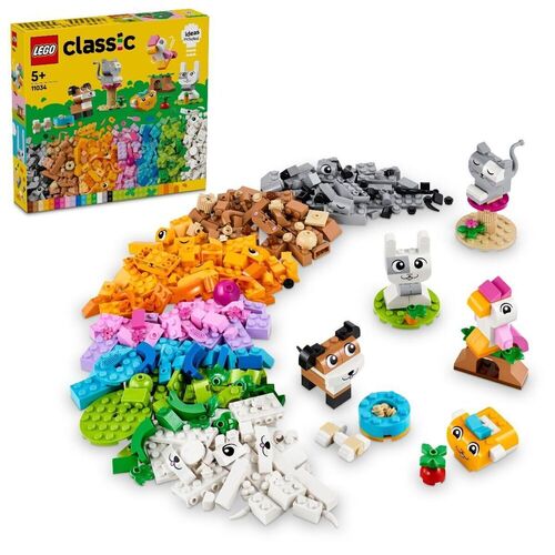 цена Конструктор LEGO Classic 11034 Креативные домашние животные