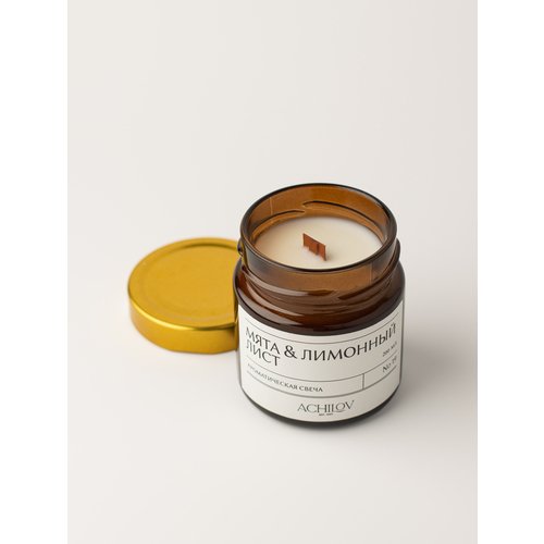 Свеча ароматическая Achilov Мята и Лимонный Лист 200 мл 1390₽
