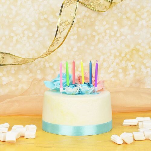 Набор свечей для торта с цветным пламенем Капитан Весельчак, 6шт набор свечей для торта серебро с глиттером 24шт 7 5см
