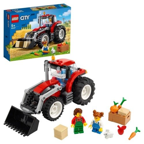 Конструктор LEGO City 60287 Трактор конструктор lego city great vehicles tractor 148дет 60287