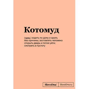 Блокнот SlovoDna. Котомуд (новый контент)
