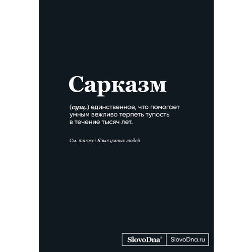 Кирилл Караваев Блокнот SlovoDna Сарказм новый контент 620₽
