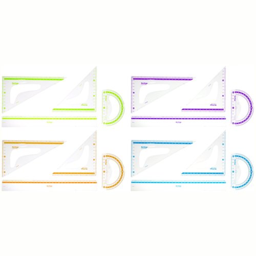 Набор чертежный большой Berlingo Color прозрачный в ассортименте 290₽
