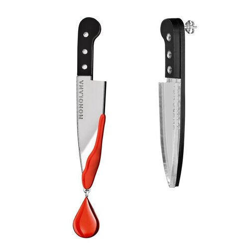 Серьги Monolama Нож в крови