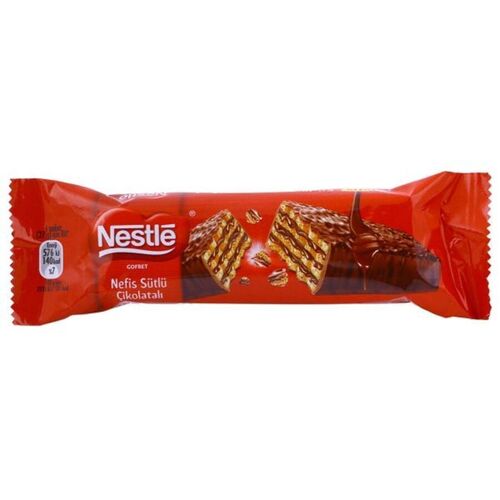 Вафер Nestle Crispy молочный, 27гр шоколад nestle 82 г молочный карамель арахис