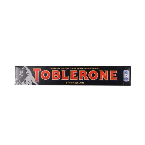шоколад белый toblerone с медово миндальной нугой 100 г Шоколад Toblerone горький с медом и миндальной нугой, 100гр