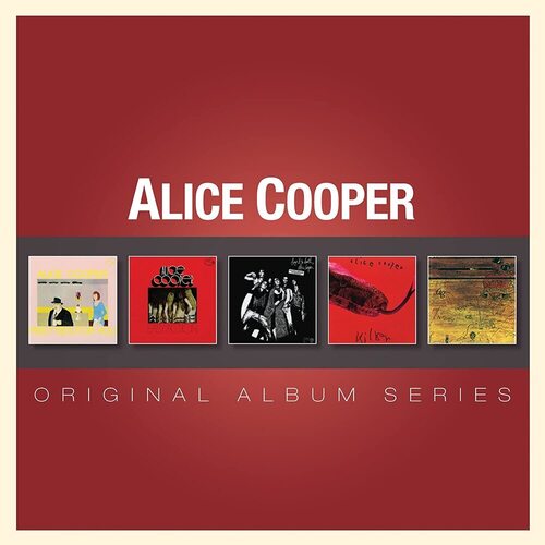 Alice Cooper - Original Album Series 5CD simple color leather case for nokia 1 3 2 3 6 2 7 2 2 4 3 4 g20 g10 6 3 x10 x20 c10 c20 wallet card storage pu leather capa p06e