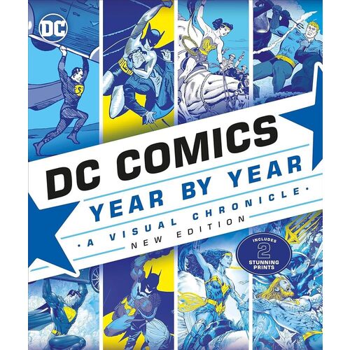Matthew K. Manning. DC Comics Year By Year. New Edition фигурка bendyfigs dc comics – the flash 19 см