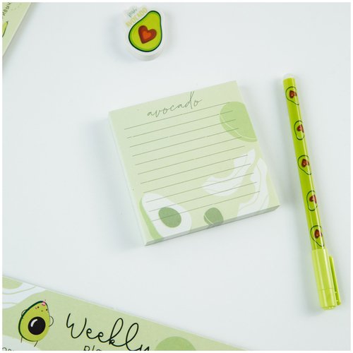 Блок для записей Meshu Avocado 85х85х11 см 100л на склейке MS_46560 110₽