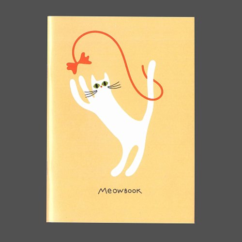 Блокнот Мяубук А6 песочный нелинованный 190₽