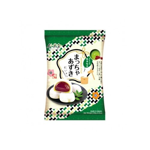 Моти Bamboo House Matcha Red Bean Mochi, 120 г