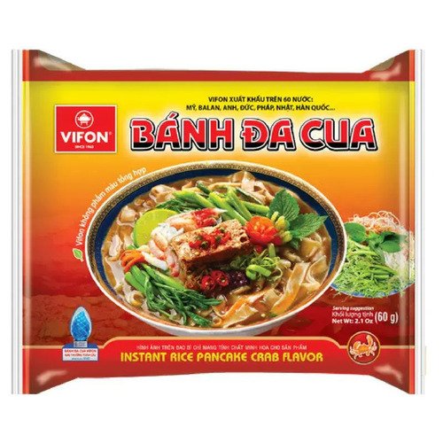 Лапша Vifon Краб рисовая, 60 г