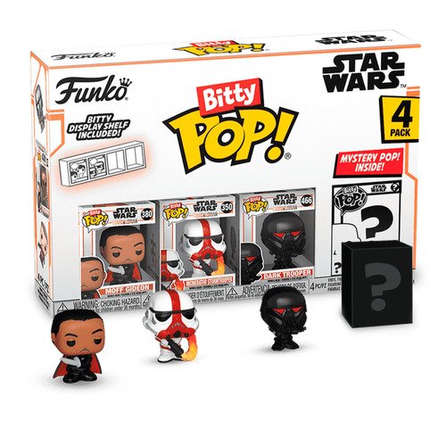 Набор фигурок Funko Bitty POP: The Mandalorian - Moff Gideon, 4 шт