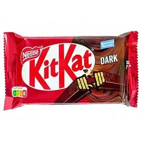 Шоколадный батончик Kit Kat 4 Fingers Dark, 41,5 г