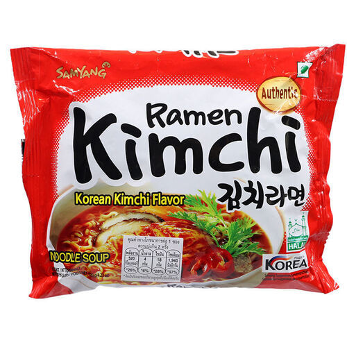 Лапша Samyang Ramen Kimchi со вкусом кимчи 120 г 234₽
