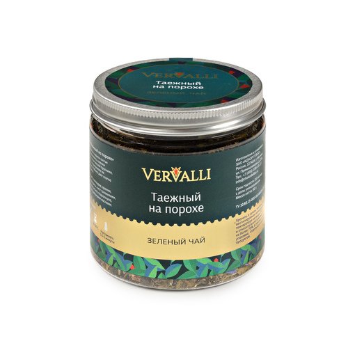 Зеленый чай VERVALLI Таёжный на порохе