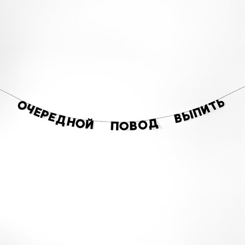 Гирлянда Очередной повод выпить 990₽