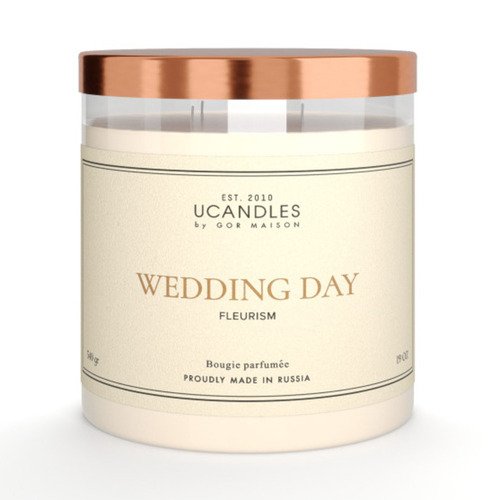 Свеча Ucandles Wedding Day 540 гр 3190₽