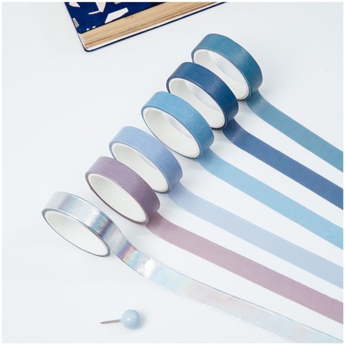 Набор клейких декоративных лент Meshu Marine 6 шт 300₽