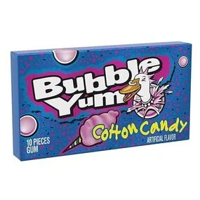 Жевательная резинка Bubble Yum Coton candy