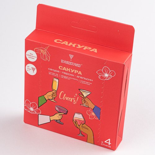 Смесь сухая для приготовления напитка со вкусом коктейля Сакура 441₽