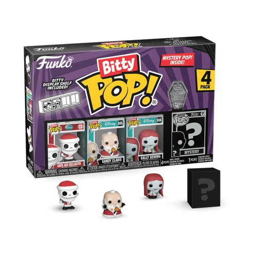 Набор фигурок Funko Bitty POP The Nightmare Before Christmas, 4