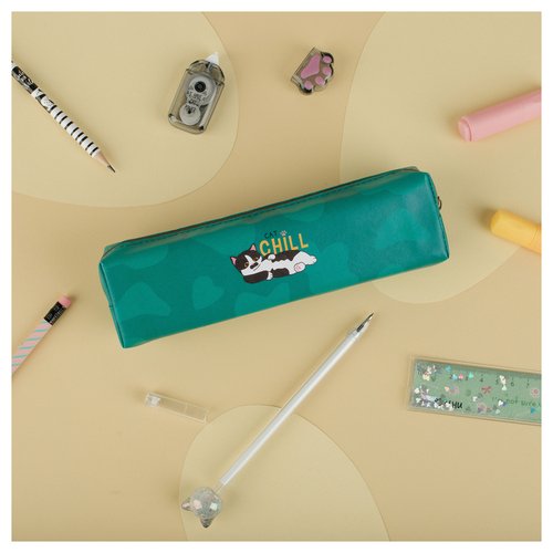 Пенал мягкий Meshu Chill 200х55х40 мм искусственная кожа 450₽