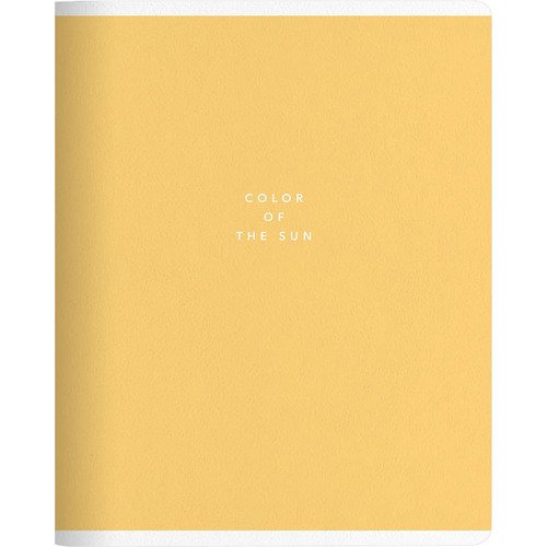 Тетрадь общая ученическая Be Smart Block, 165х203 мм, 48 л, клетка, мягкий переплет, скрепка, желтый