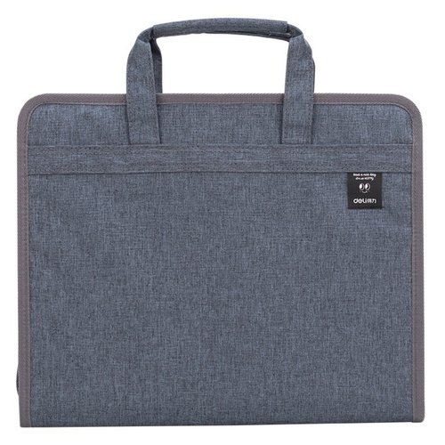 Папка-портфель Deli 72560 13 отделений A4 текстиль в ассортименте 1600₽