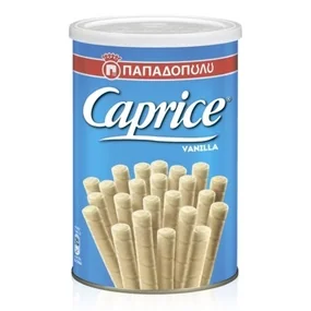 Вафельные трубочки Caprice с ванильным кремом, 250 гр