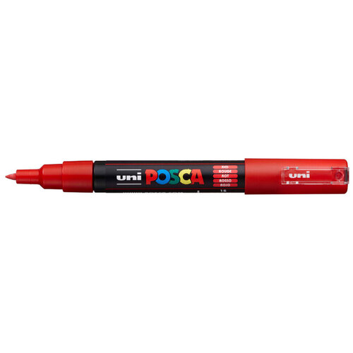 Маркер Posca PC-1M 07 мм пулевидный наконечник 15 красный 580₽