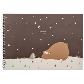 Альбом для рисования Be Smart Forest, 299х210 мм, 40 л, мягкий переплет, спираль, 120 г/м2, сон