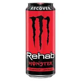 Энергетический напиток Monster Energy Rehab Strawberry Lemonade, 500 мл