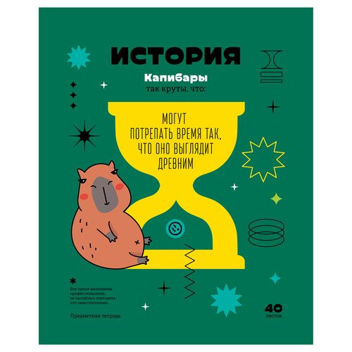 Тетрадь предметная BG Записки школьника - История 40л 50₽