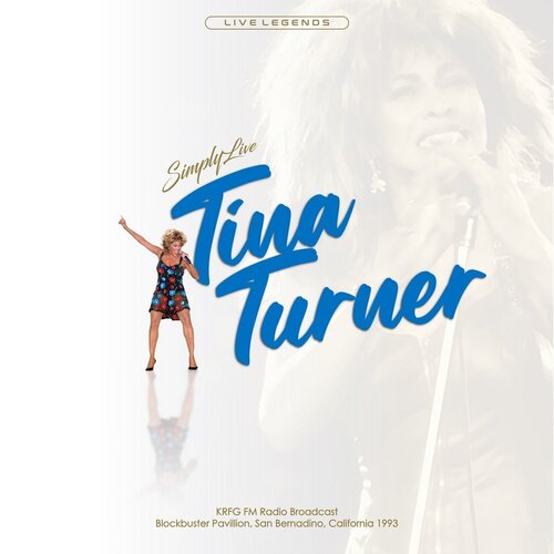 Виниловая пластинка Tina Turner – Simply Live (Unofficial Release, Blue) LP