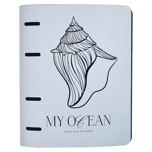 Тетрадь общая Infolio Study Shell, 175х212 мм, 120л, клетка, кольцевой механизм